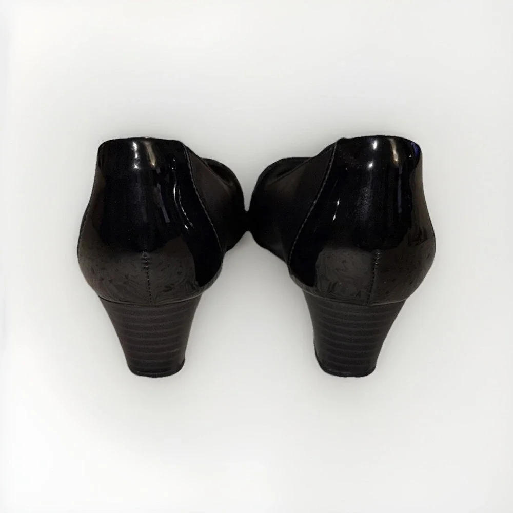 Clarks | Collection Flores Poppy Black Leather 1.5